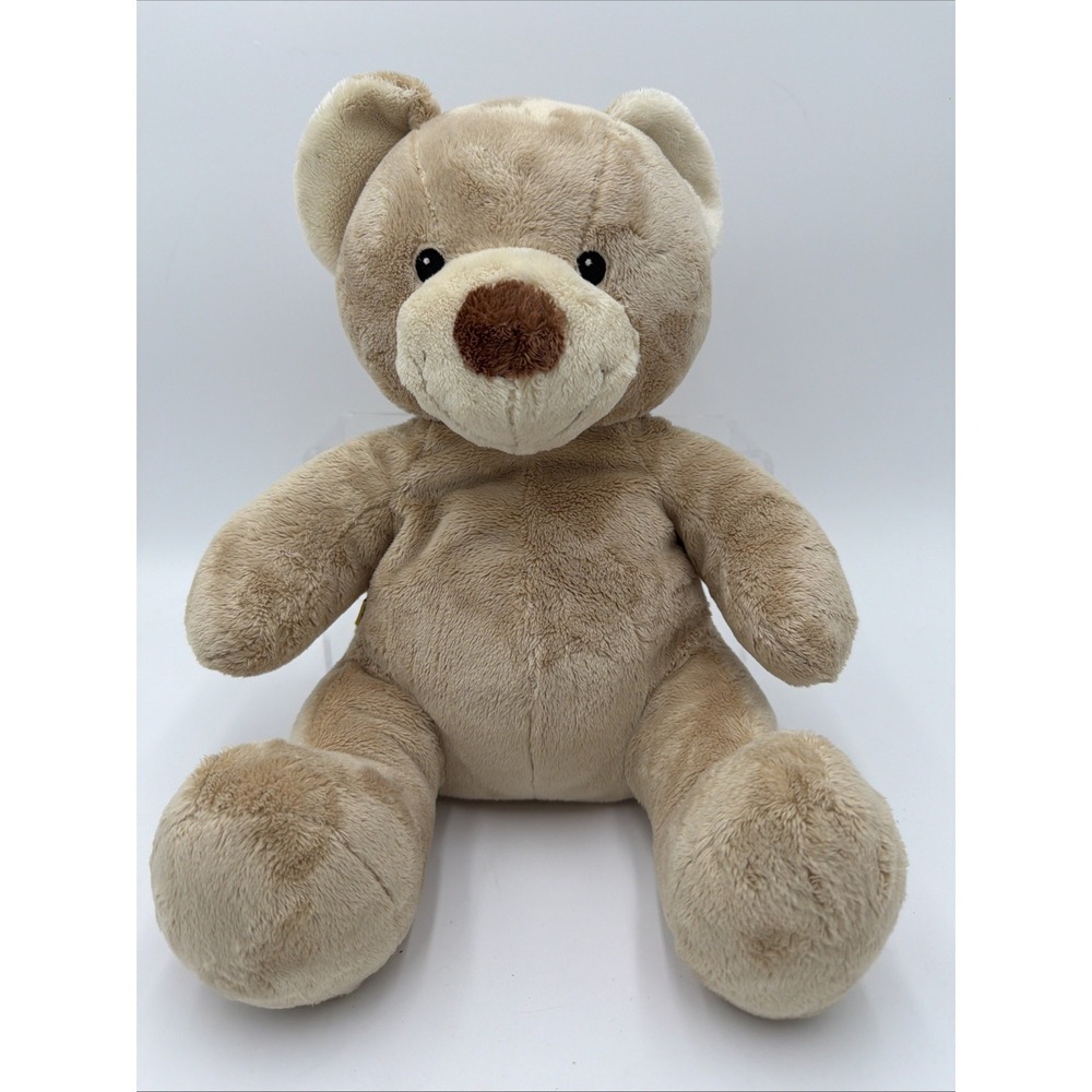 Build A Bear Velvet Hugs Tan Teddy Bear Plush Stuffed Animal Toy Asthma Friendly - Picture 1 of 12